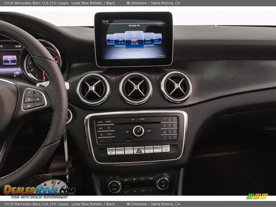 2018 Mercedes-Benz CLA 250 Coupe Lunar Blue Metallic / Black Photo #6