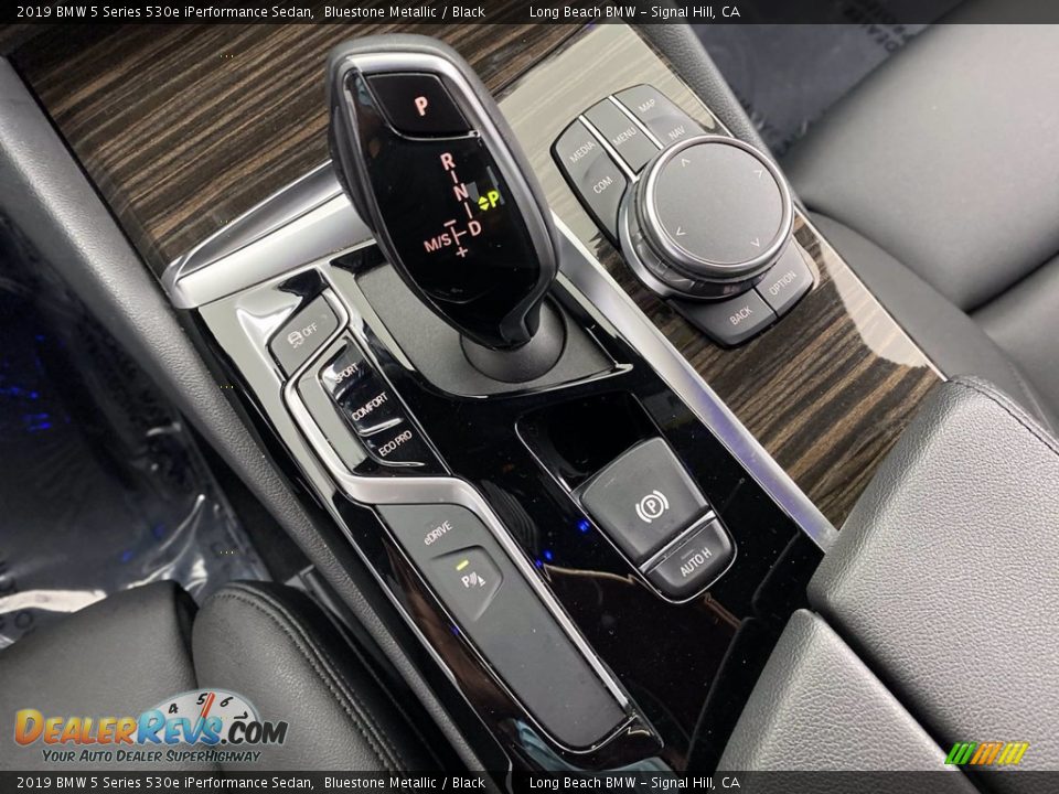 2019 BMW 5 Series 530e iPerformance Sedan Bluestone Metallic / Black Photo #27