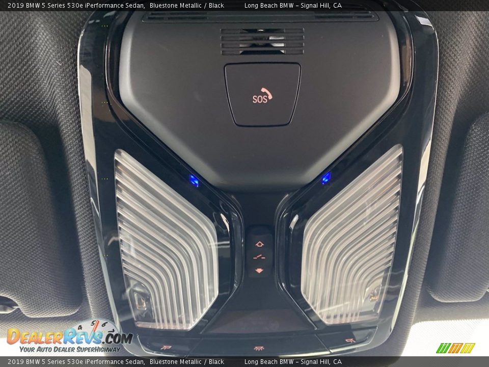 2019 BMW 5 Series 530e iPerformance Sedan Bluestone Metallic / Black Photo #30
