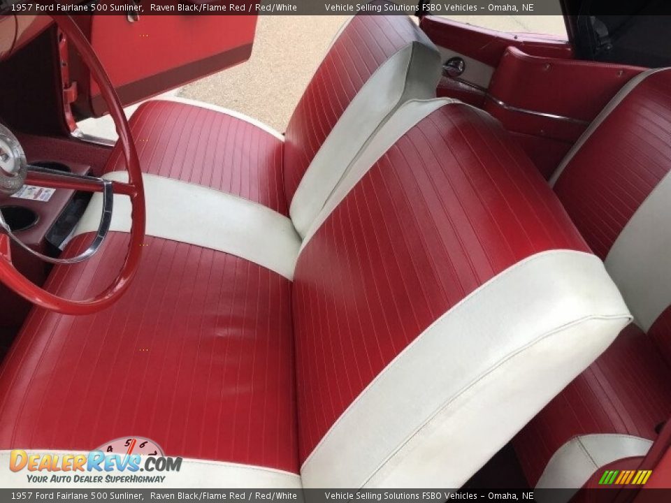 Front Seat of 1957 Ford Fairlane 500 Sunliner Photo #3