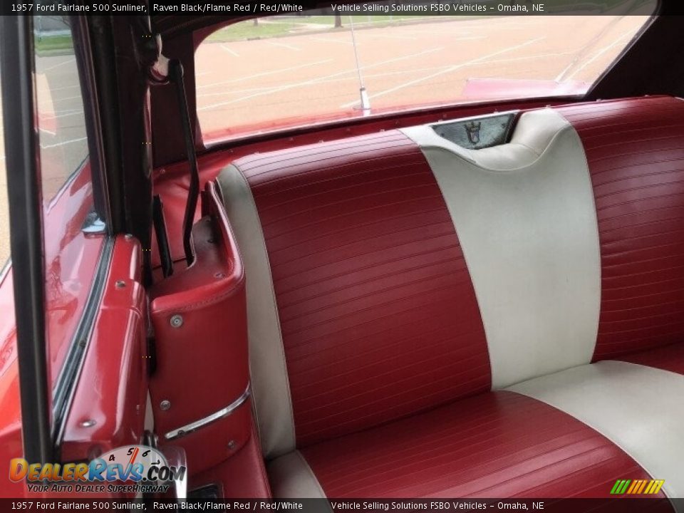 Rear Seat of 1957 Ford Fairlane 500 Sunliner Photo #15