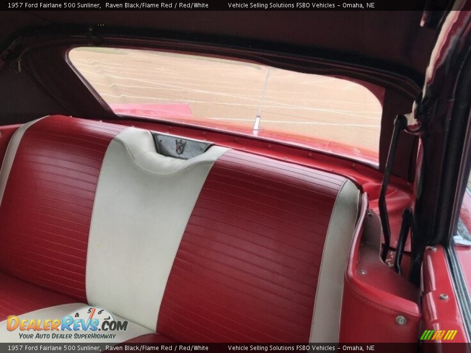 Rear Seat of 1957 Ford Fairlane 500 Sunliner Photo #16