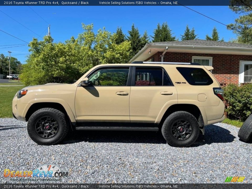 2016 Toyota 4Runner TRD Pro 4x4 Quicksand / Black Photo #5