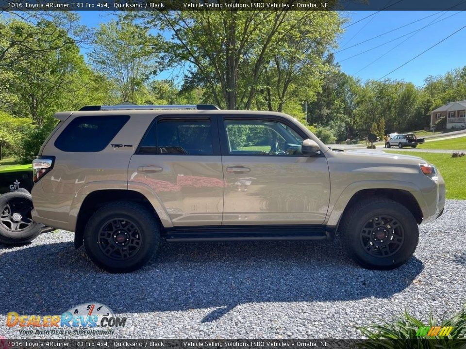 2016 Toyota 4Runner TRD Pro 4x4 Quicksand / Black Photo #6