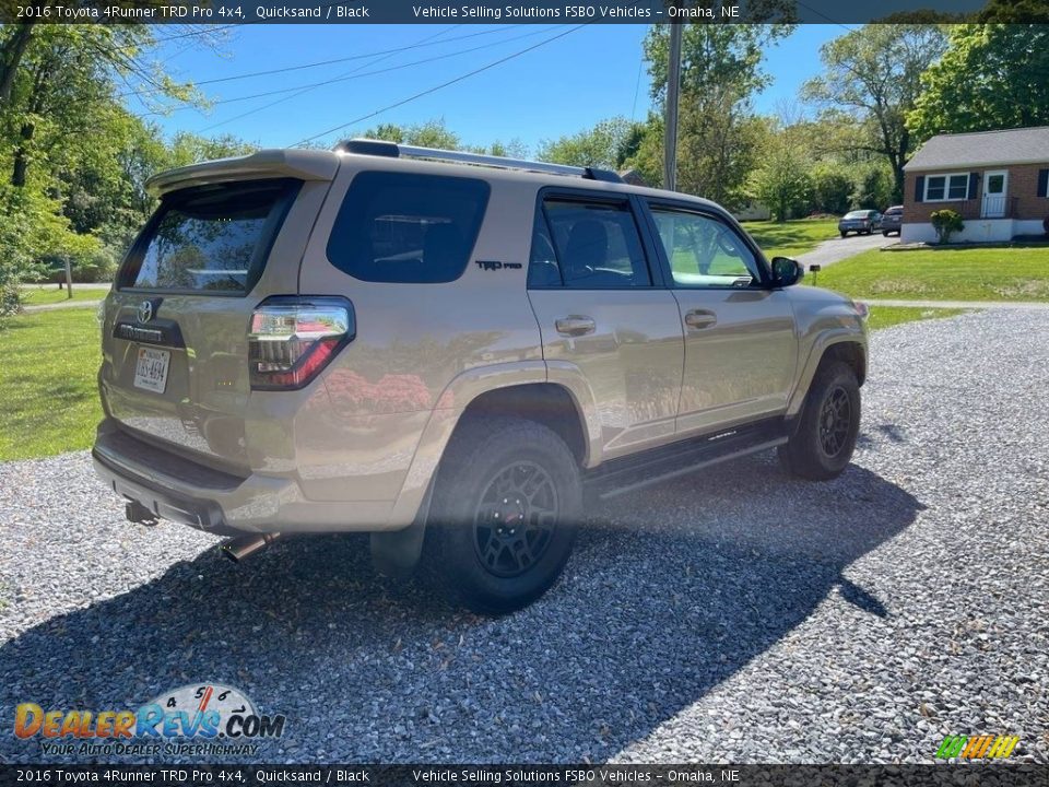 2016 Toyota 4Runner TRD Pro 4x4 Quicksand / Black Photo #7