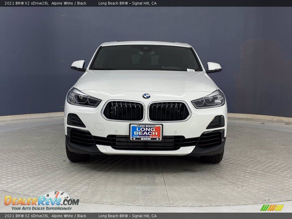 2021 BMW X2 sDrive28i Alpine White / Black Photo #2