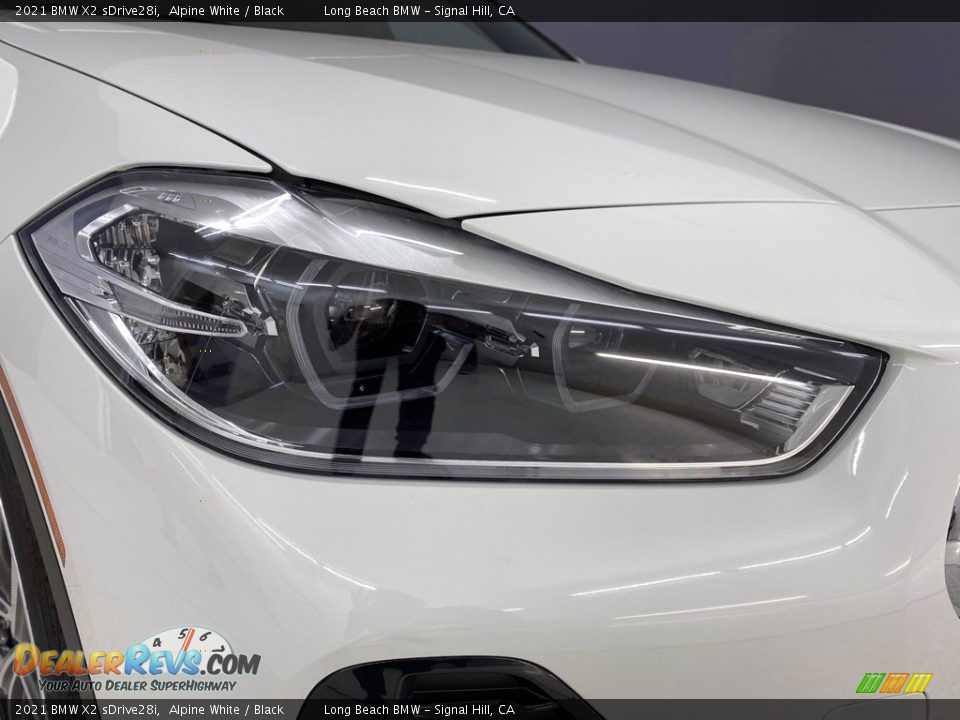 2021 BMW X2 sDrive28i Alpine White / Black Photo #4