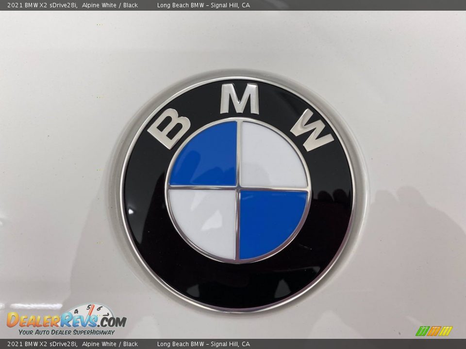 2021 BMW X2 sDrive28i Alpine White / Black Photo #5