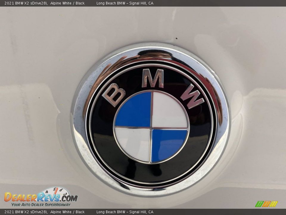 2021 BMW X2 sDrive28i Alpine White / Black Photo #7