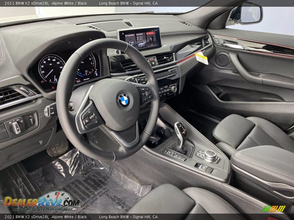 2021 BMW X2 sDrive28i Alpine White / Black Photo #12