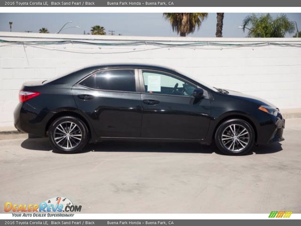 2016 Toyota Corolla LE Black Sand Pearl / Black Photo #12