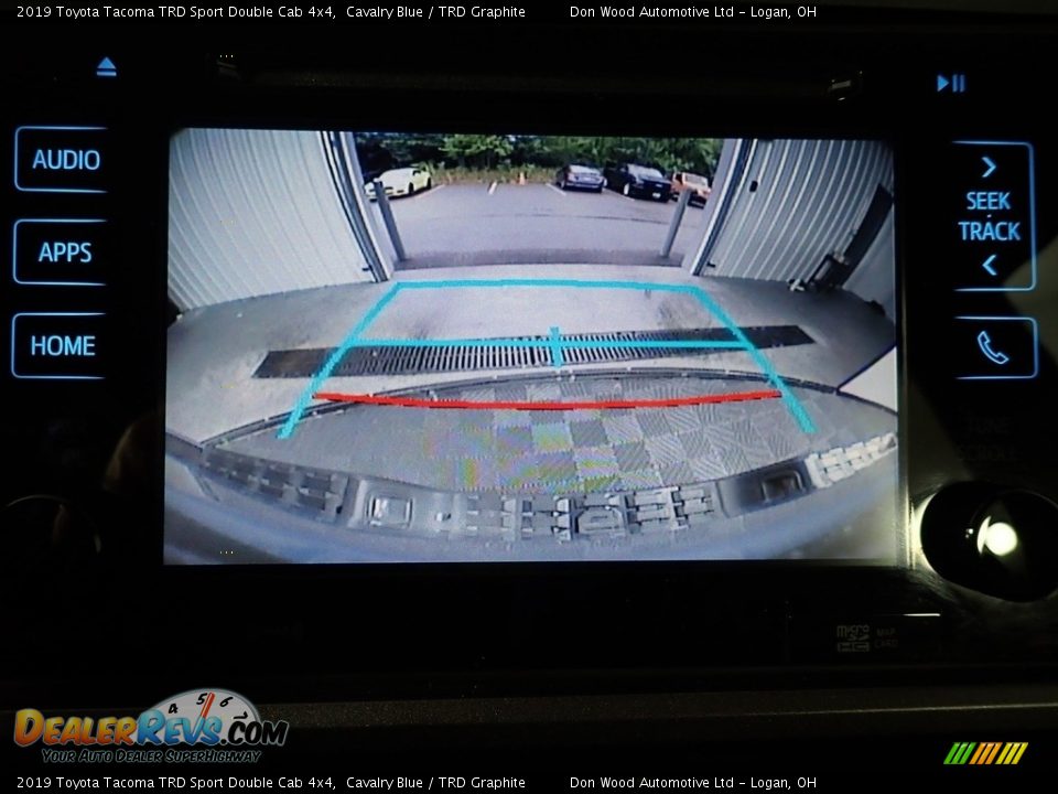 2019 Toyota Tacoma TRD Sport Double Cab 4x4 Cavalry Blue / TRD Graphite Photo #2