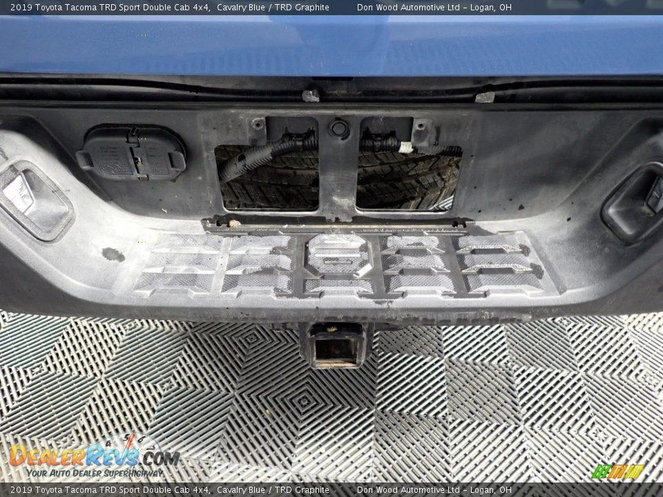 2019 Toyota Tacoma TRD Sport Double Cab 4x4 Cavalry Blue / TRD Graphite Photo #13