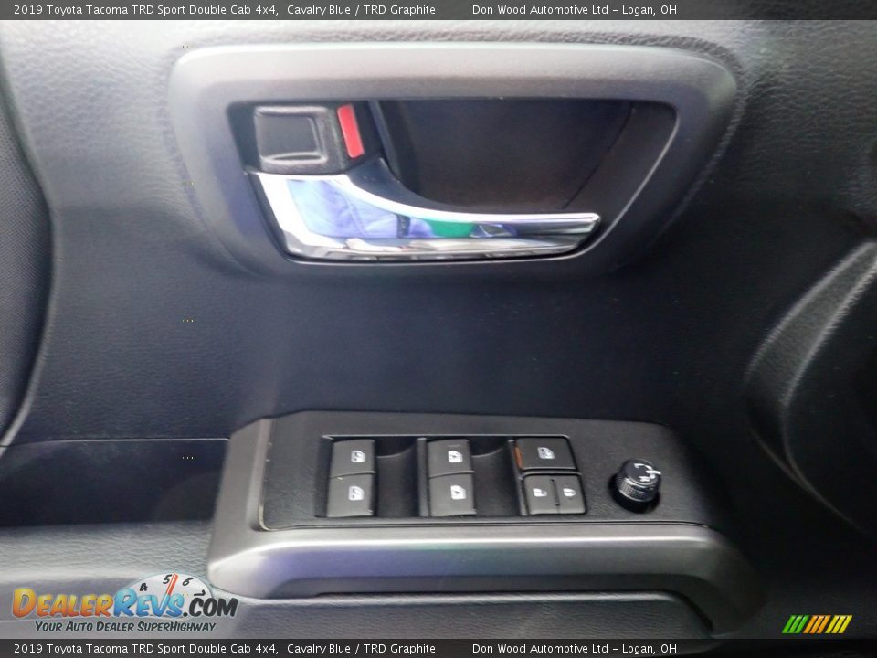 2019 Toyota Tacoma TRD Sport Double Cab 4x4 Cavalry Blue / TRD Graphite Photo #18