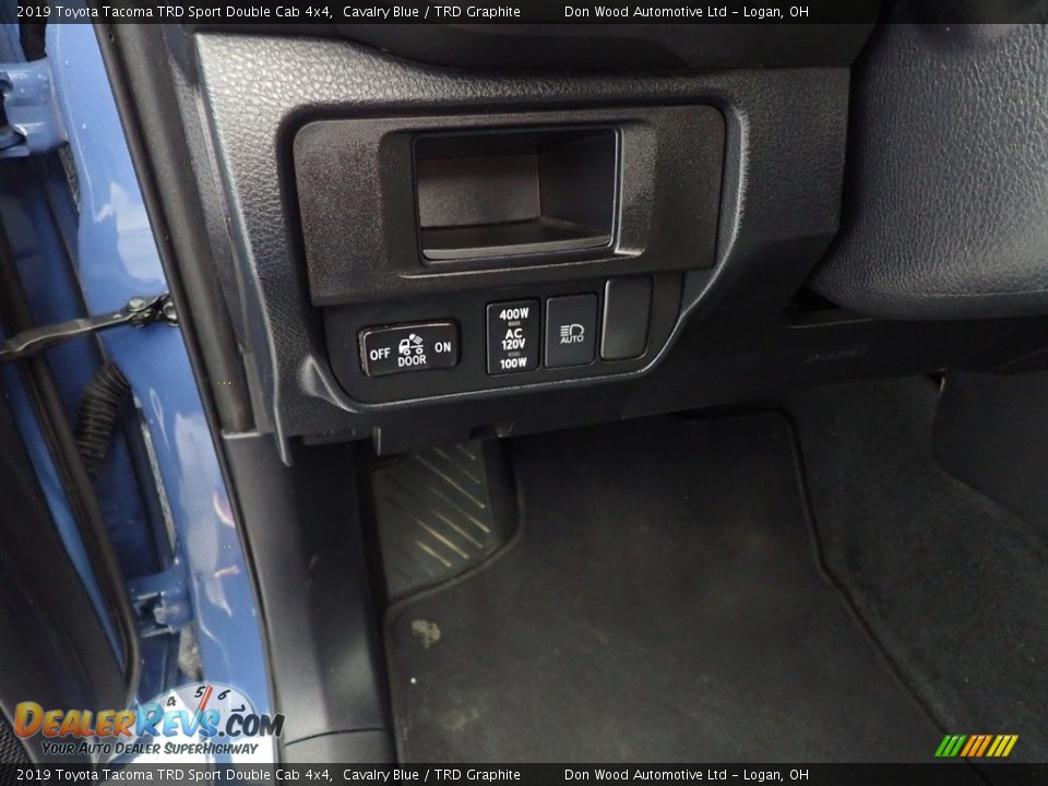2019 Toyota Tacoma TRD Sport Double Cab 4x4 Cavalry Blue / TRD Graphite Photo #19