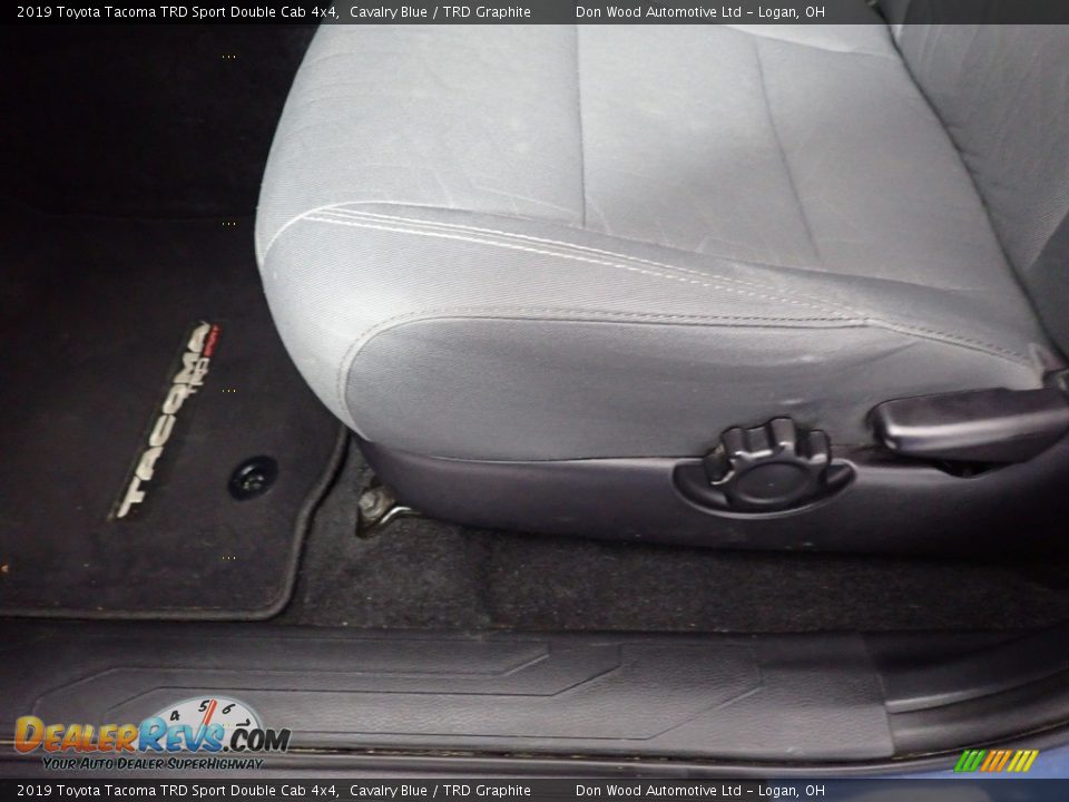 2019 Toyota Tacoma TRD Sport Double Cab 4x4 Cavalry Blue / TRD Graphite Photo #20