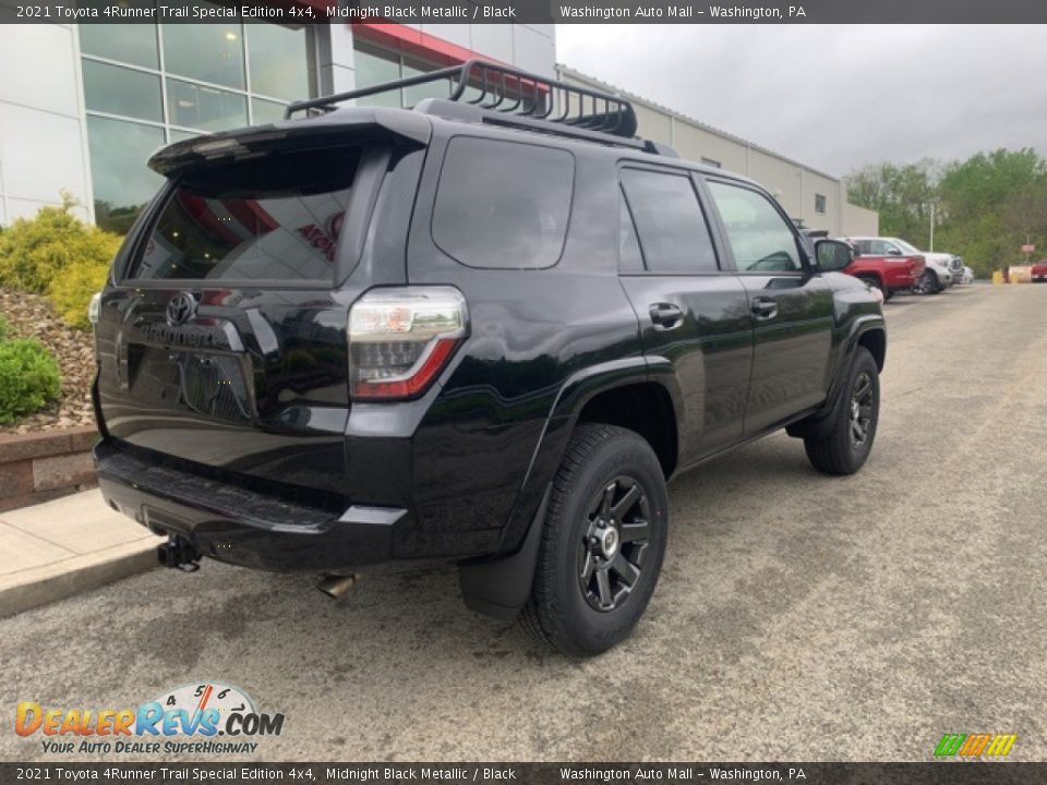 2021 Toyota 4Runner Trail Special Edition 4x4 Midnight Black Metallic / Black Photo #19