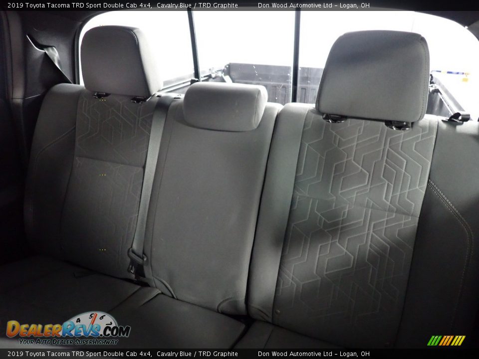 2019 Toyota Tacoma TRD Sport Double Cab 4x4 Cavalry Blue / TRD Graphite Photo #23