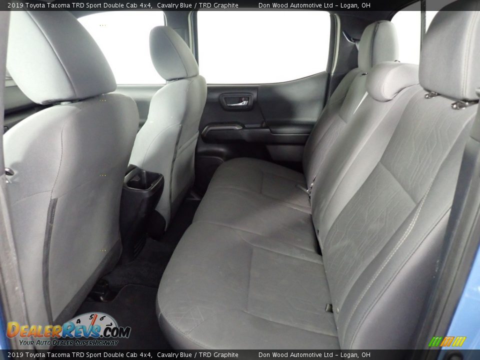 2019 Toyota Tacoma TRD Sport Double Cab 4x4 Cavalry Blue / TRD Graphite Photo #25