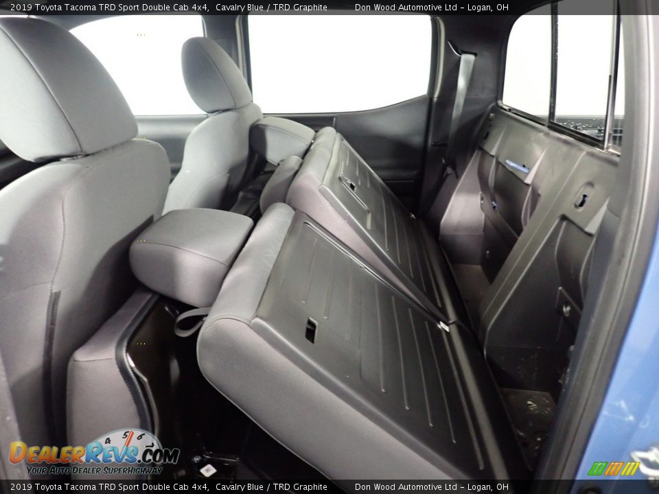 2019 Toyota Tacoma TRD Sport Double Cab 4x4 Cavalry Blue / TRD Graphite Photo #27