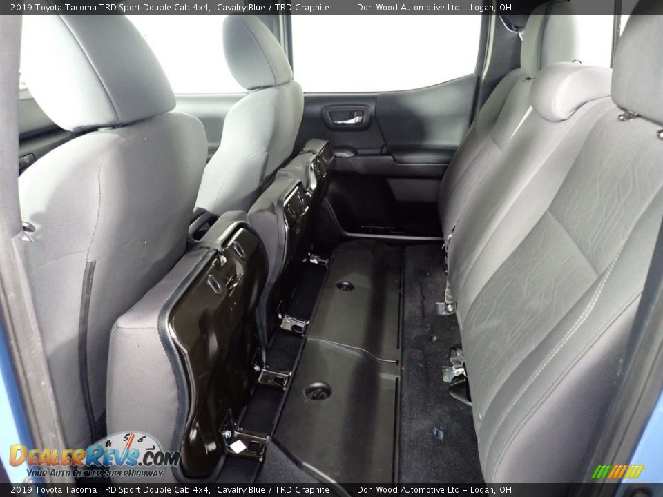 2019 Toyota Tacoma TRD Sport Double Cab 4x4 Cavalry Blue / TRD Graphite Photo #28