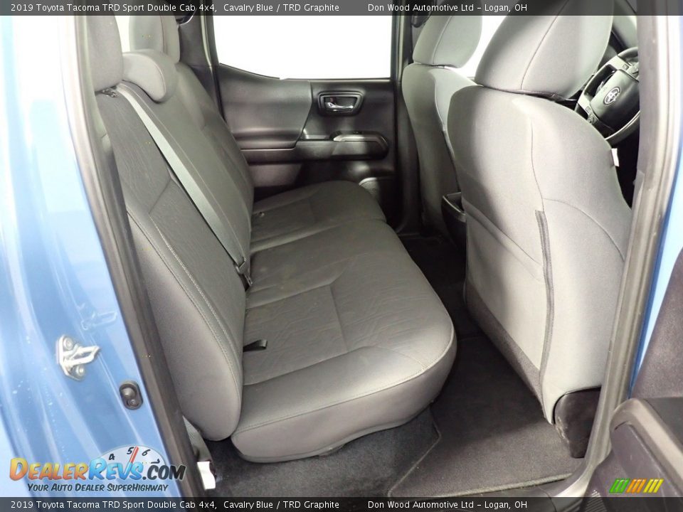2019 Toyota Tacoma TRD Sport Double Cab 4x4 Cavalry Blue / TRD Graphite Photo #30