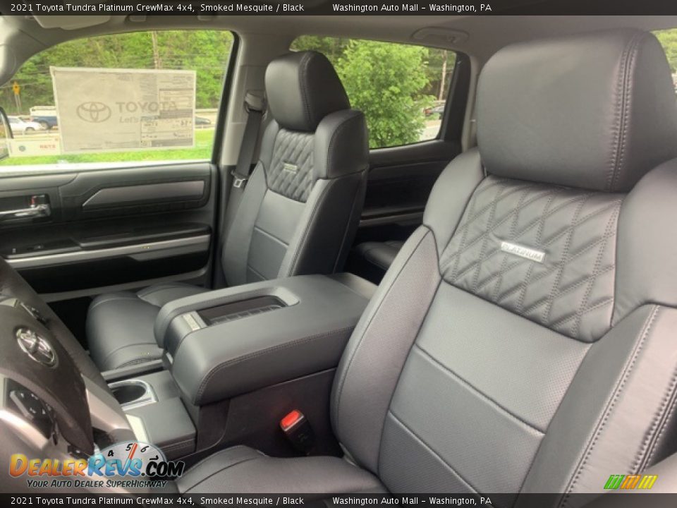 Front Seat of 2021 Toyota Tundra Platinum CrewMax 4x4 Photo #11