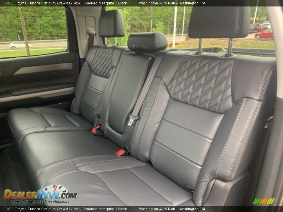 Rear Seat of 2021 Toyota Tundra Platinum CrewMax 4x4 Photo #22