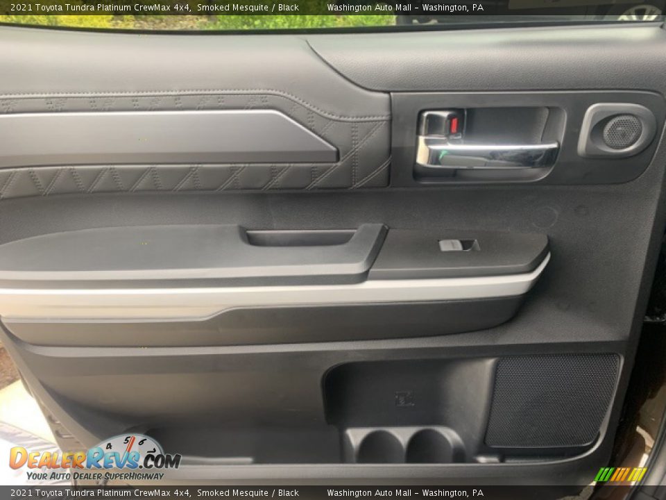 Door Panel of 2021 Toyota Tundra Platinum CrewMax 4x4 Photo #23