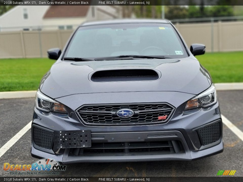 2018 Subaru WRX STI Dark Gray Metallic / Carbon Black Photo #2