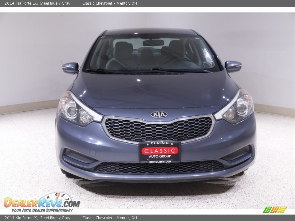 2014 Kia Forte LX Steel Blue / Gray Photo #2