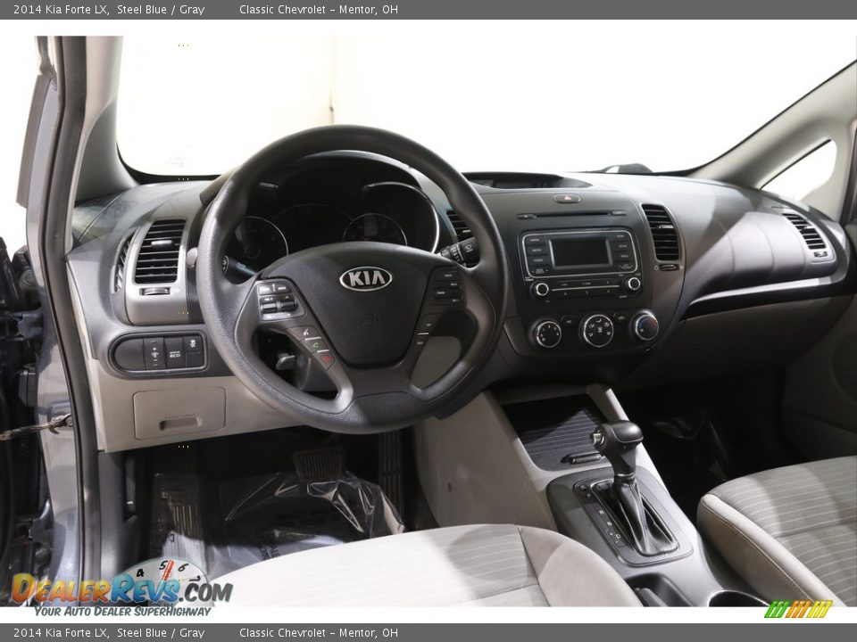 2014 Kia Forte LX Steel Blue / Gray Photo #6