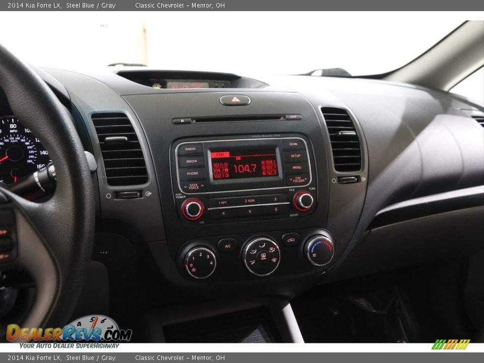 2014 Kia Forte LX Steel Blue / Gray Photo #9