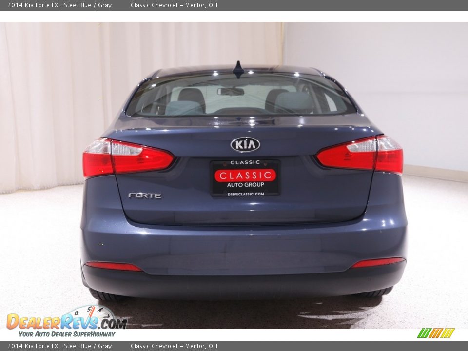 2014 Kia Forte LX Steel Blue / Gray Photo #15