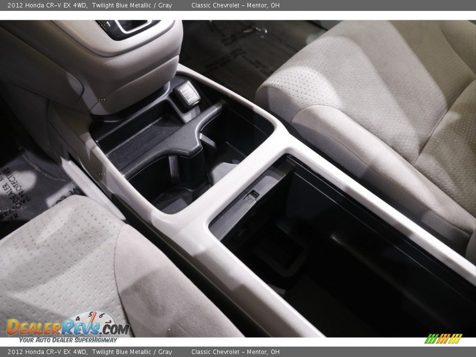 2012 Honda CR-V EX 4WD Twilight Blue Metallic / Gray Photo #14