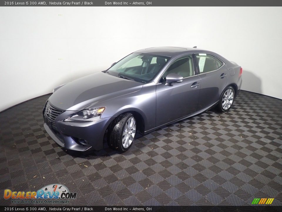 2016 Lexus IS 300 AWD Nebula Gray Pearl / Black Photo #11