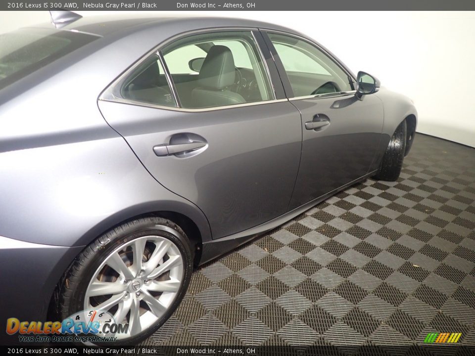 2016 Lexus IS 300 AWD Nebula Gray Pearl / Black Photo #21