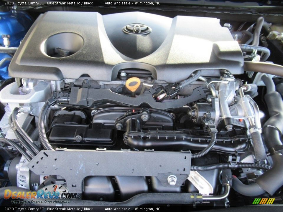 2020 Toyota Camry SE Blue Streak Metallic / Black Photo #6