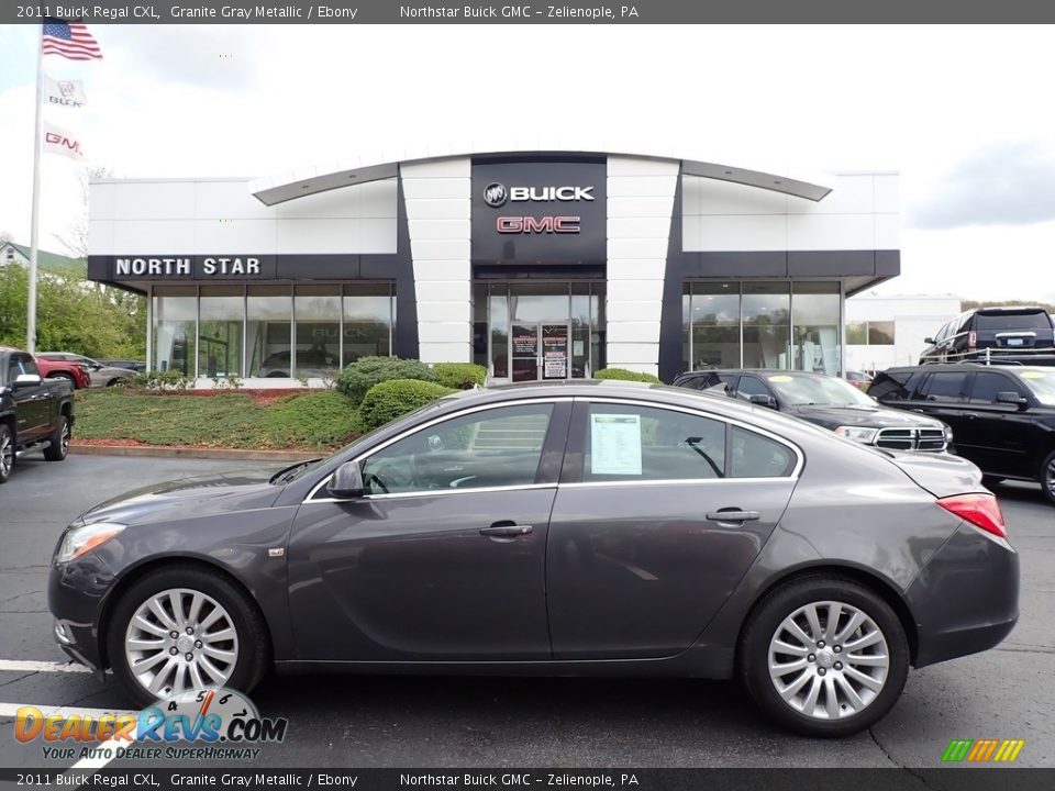 2011 Buick Regal CXL Granite Gray Metallic / Ebony Photo #1