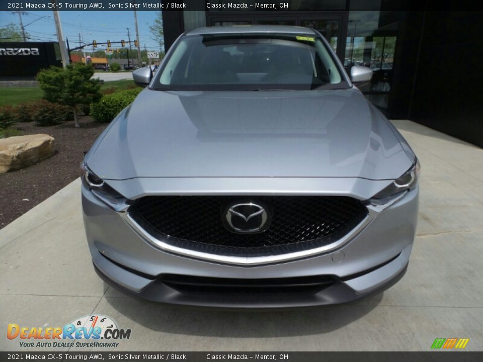 2021 Mazda CX-5 Touring AWD Sonic Silver Metallic / Black Photo #2