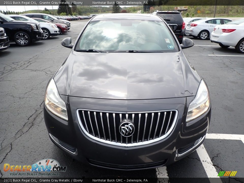 2011 Buick Regal CXL Granite Gray Metallic / Ebony Photo #3