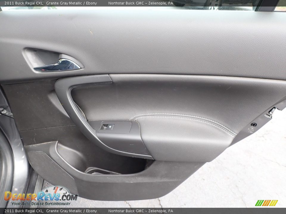 2011 Buick Regal CXL Granite Gray Metallic / Ebony Photo #8
