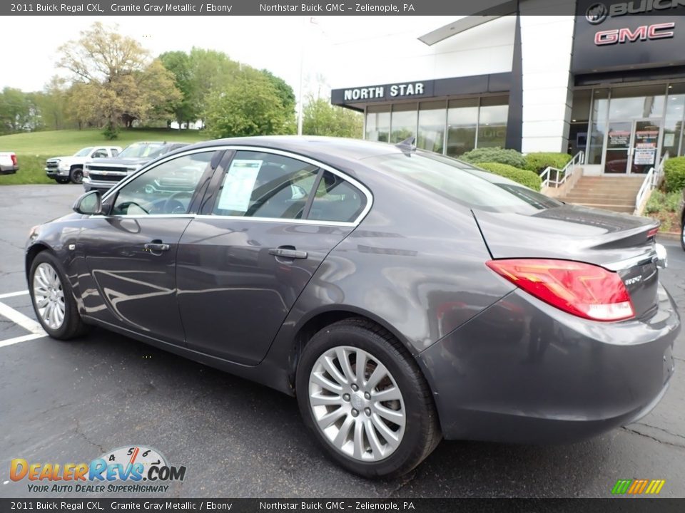 2011 Buick Regal CXL Granite Gray Metallic / Ebony Photo #12