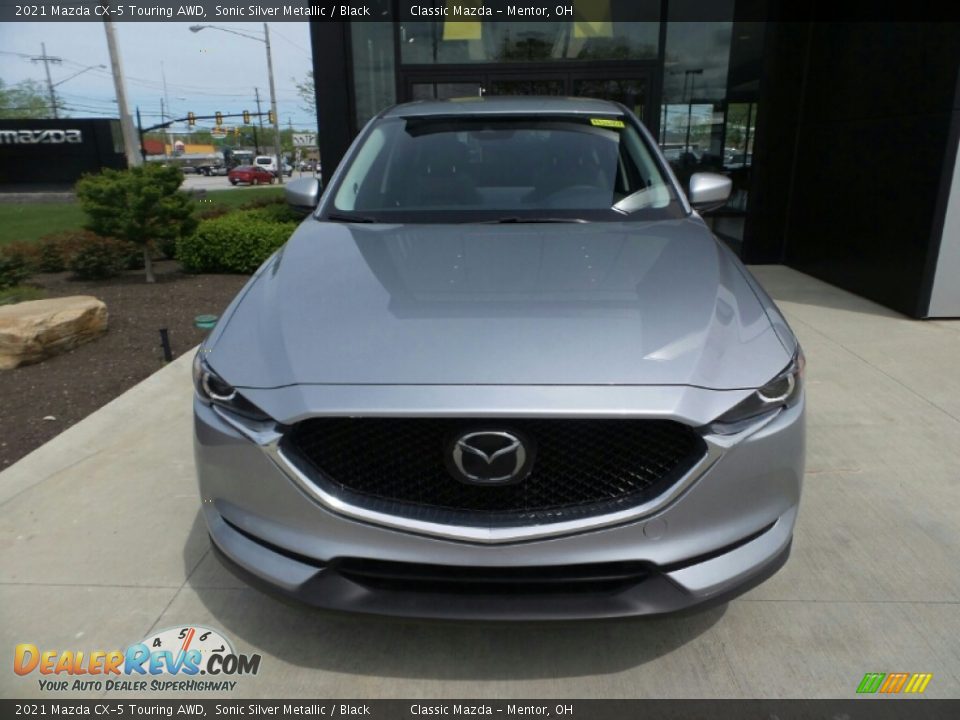 2021 Mazda CX-5 Touring AWD Sonic Silver Metallic / Black Photo #2