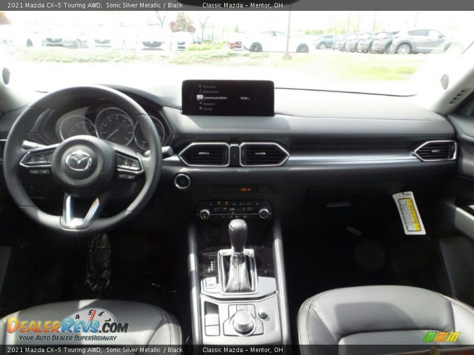 2021 Mazda CX-5 Touring AWD Sonic Silver Metallic / Black Photo #3