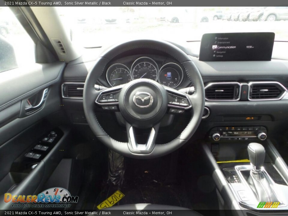 2021 Mazda CX-5 Touring AWD Sonic Silver Metallic / Black Photo #4