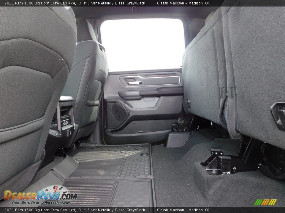 2021 Ram 1500 Big Horn Crew Cab 4x4 Billet Silver Metallic / Diesel Gray/Black Photo #8