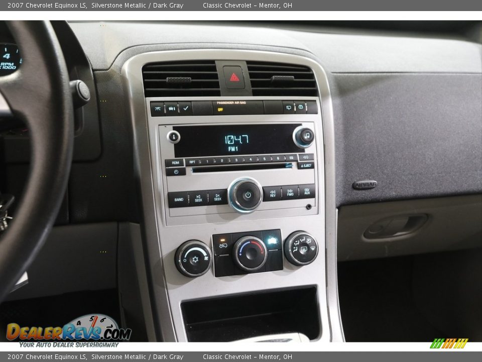 2007 Chevrolet Equinox LS Silverstone Metallic / Dark Gray Photo #9