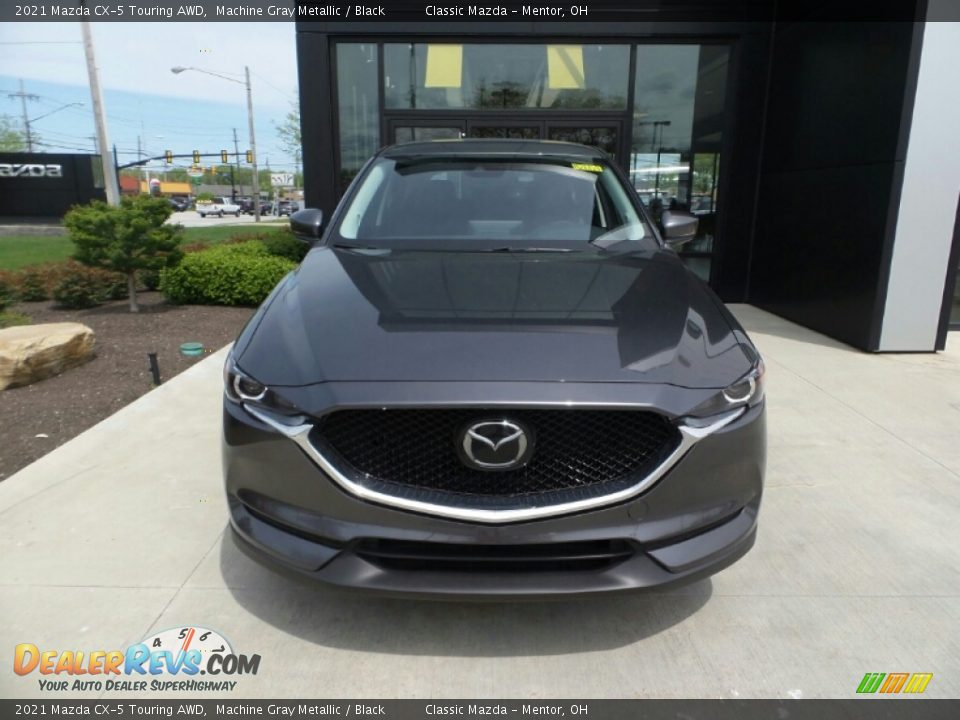 2021 Mazda CX-5 Touring AWD Machine Gray Metallic / Black Photo #2