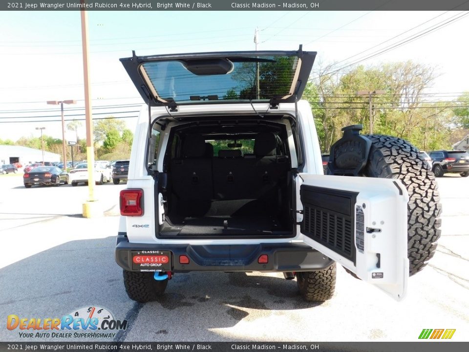 2021 Jeep Wrangler Unlimited Rubicon 4xe Hybrid Bright White / Black Photo #5